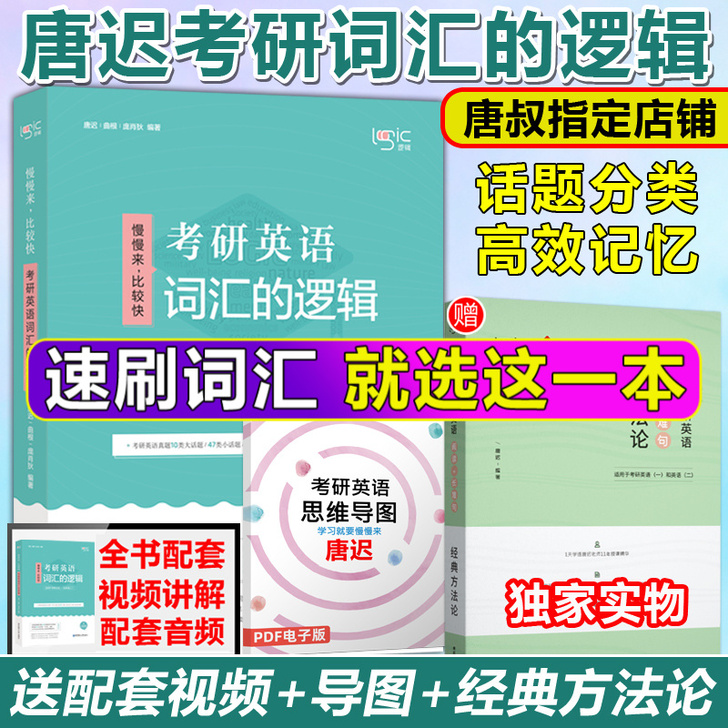 送配套视频【唐叔指定】2021考研英语 词...