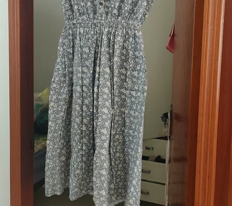 无袖连衣裙 #夏日亮点穿搭 #收腰连衣裙 ...