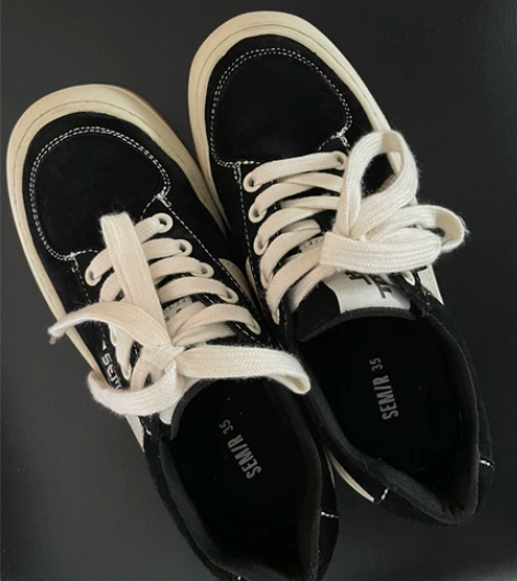 女式复古休闲老爹鞋运动鞋森马 36码，95...