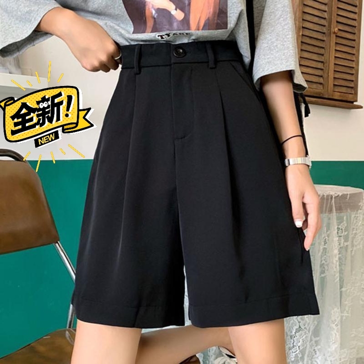 【网店转让】2021韩版新款夏五分裤女宽松...