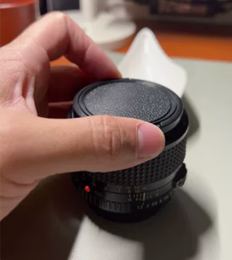 美能达 50 1.2 手动镜头 成色算是9...