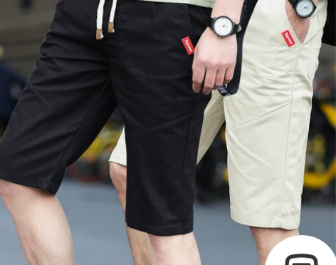 南极人夏季短裤男夏天休闲五分裤男士七分裤修...