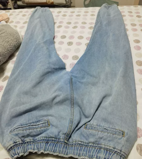 牛仔裤，穿到180cm，有松紧，男女140...