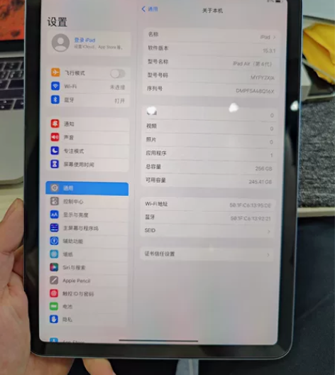 ipad Air 第四代 256G外版 成...