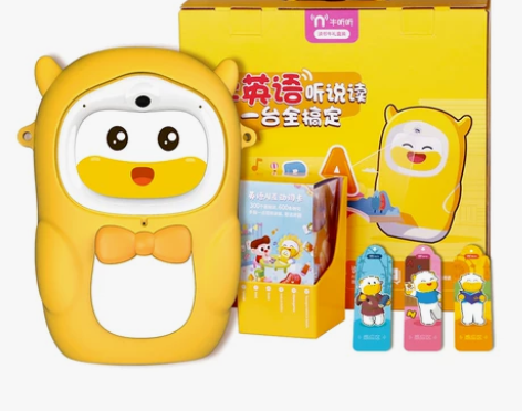 ?【预售】牛听听读书教材绘本阅读机器人点读...