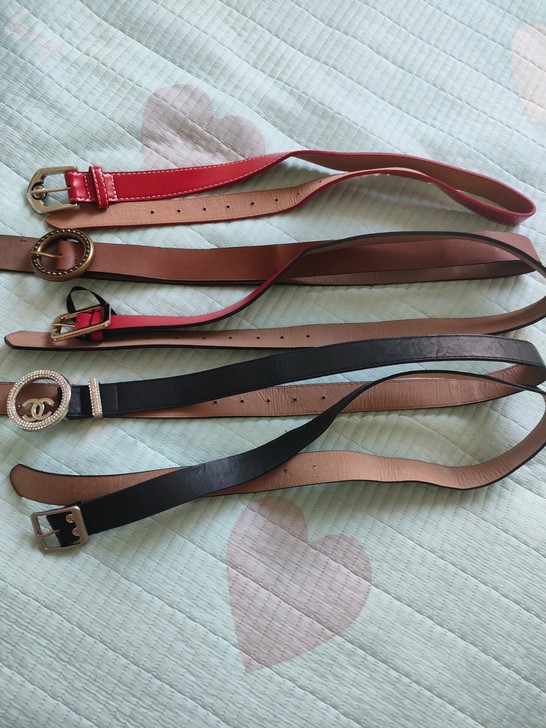 休闲款女士装饰裤带，全部是买高档牛仔裤带的...