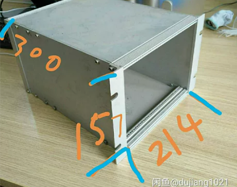 铝合金机箱，拆机机箱，标准4U高  2/1...