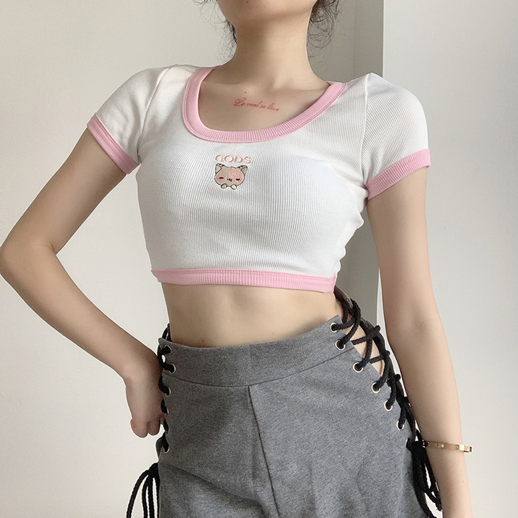 KLIOU 女士T恤