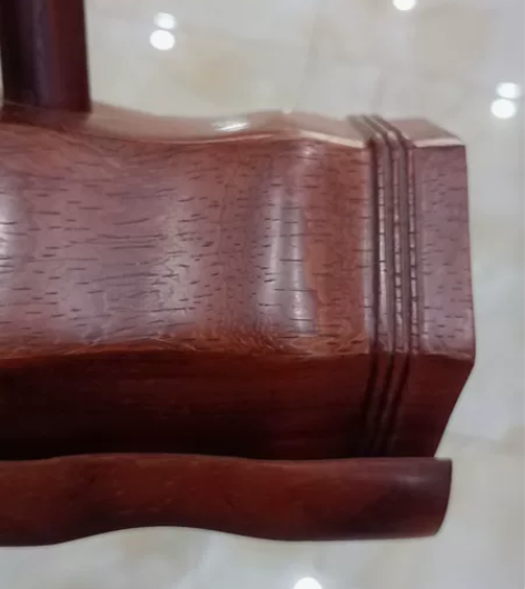 纯原木未上漆红木二胡，配件弓子松香码。不包...