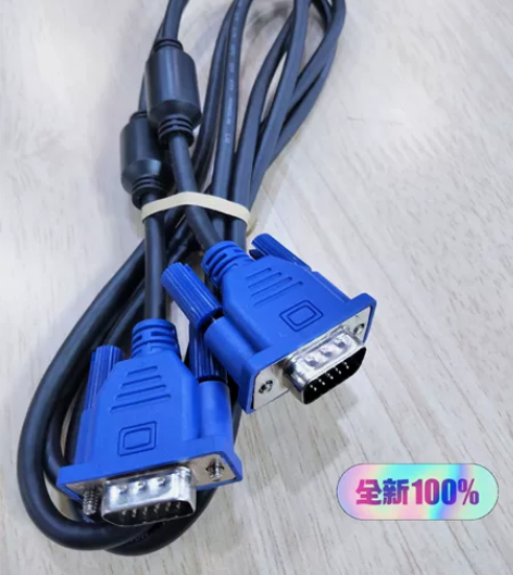 原装显示器VGA线1.8米 拆机vga电脑...