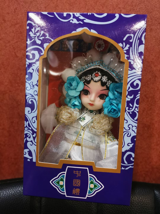 手工自制古风娃娃