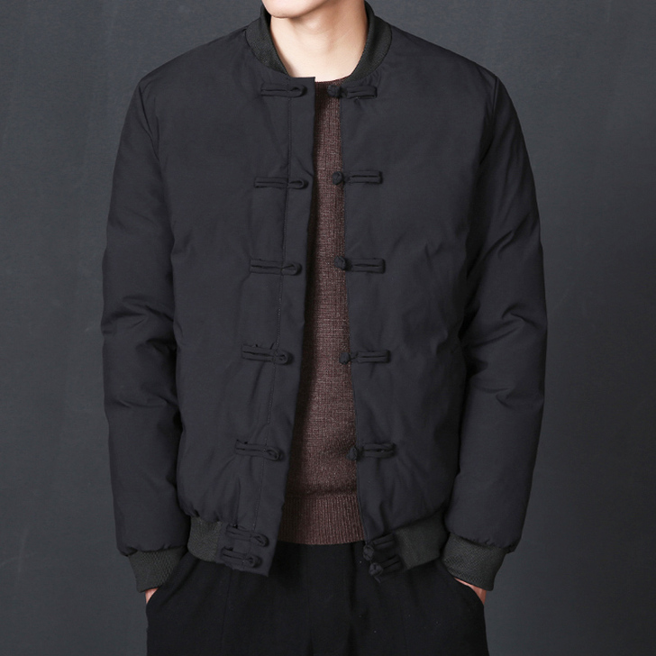 2020新款冬季棉衣男士短款棉服唐装棒球小...