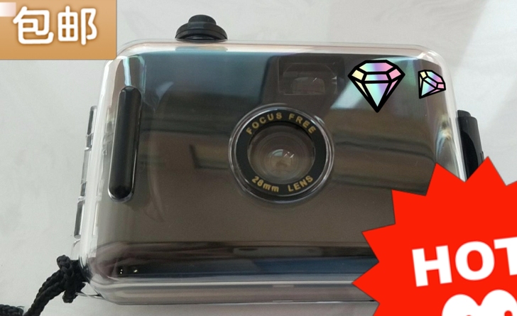 傻瓜复古胶片相机防水下可拍照全新 数量不多...