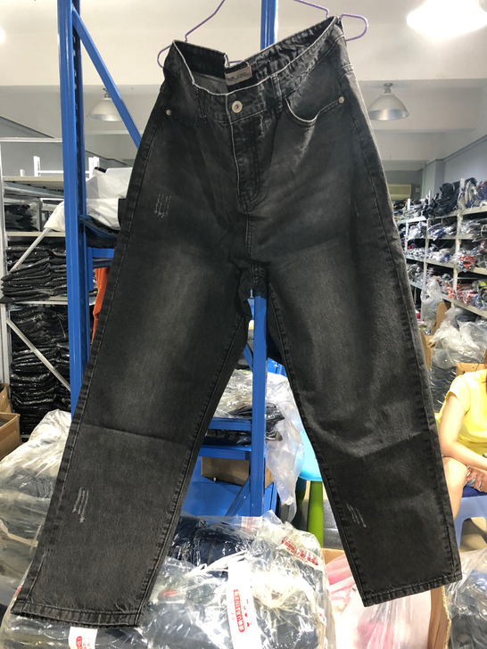 全新 瑕疵男装全棉牛仔裤，尺码：35，有不...
