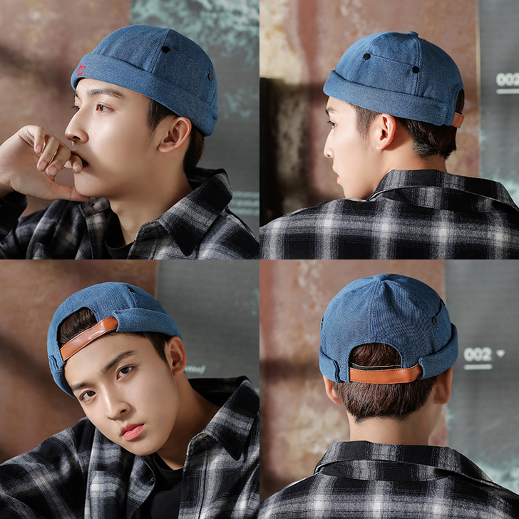 画蔻 帽子地主帽，黑色牛仔面料！全新宝贝售...