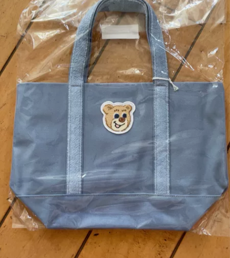 feiler蓝色小号熊头手提，全新现货，需...