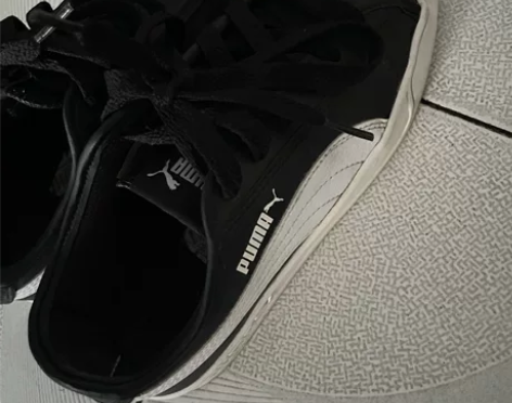 正品puma 彪马板鞋 黑白 36码 感兴...