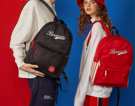 bromen bags/不莱玫 双肩包 书...