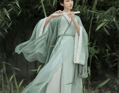 魏晋风汉服男女全套改良中国风超仙气飘逸古风...