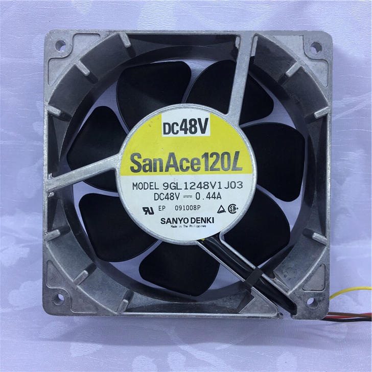 原装SANYO三洋 铝框双滚珠散热风扇 4...