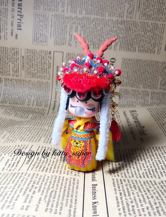 今夕何夕 囡茜 改娃 貂蝉改京剧 穆桂英