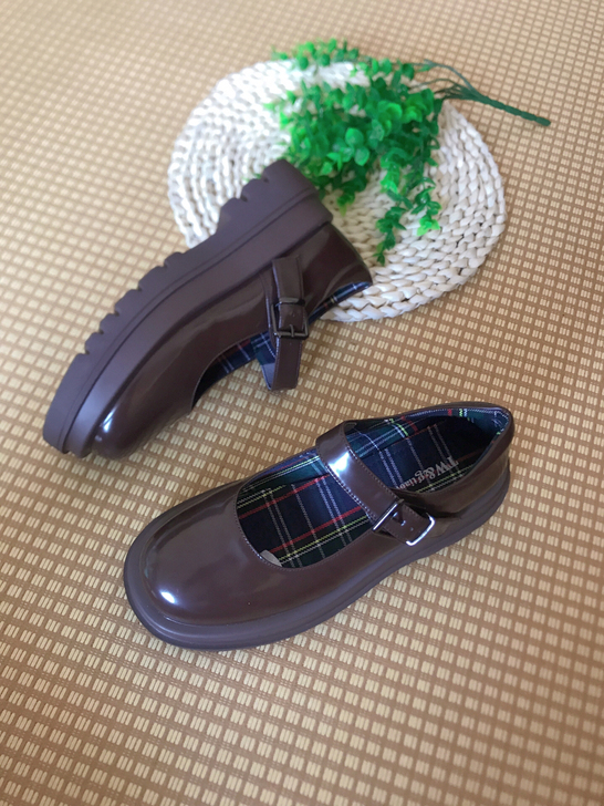 跳舞美眉小皮鞋女日系jk厚底玛丽珍鞋英伦风...