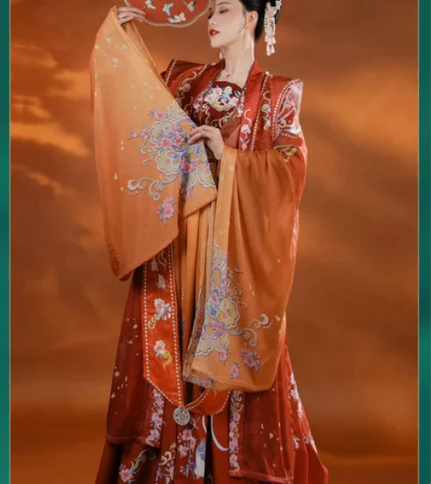 『汉服出租』之宋制霞帔-裳云兮家〖清平乐〗...