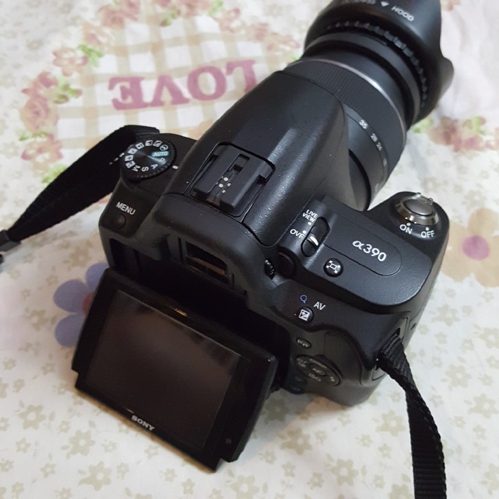 索尼a390单反18-55镜头   索尼a...