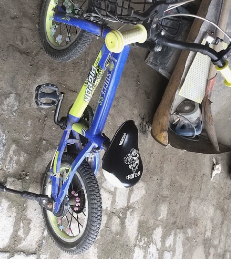 飞鸽儿童自行车，适合身高80到120公分的...