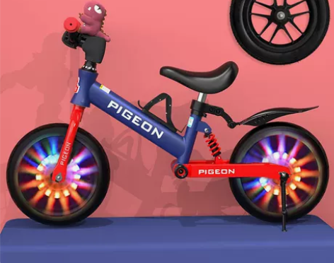 飞鸽儿童平衡车无脚踏2-6岁宝宝滑步自行车...