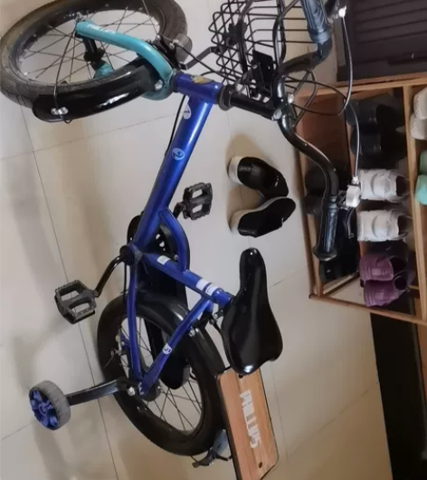 9成新儿童自行车 感兴趣的话点“我想要”和...