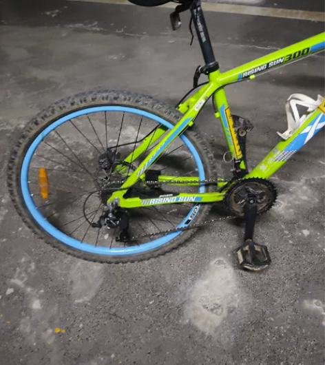 喜德盛旭日300山地自行车，21速碟刹，成...