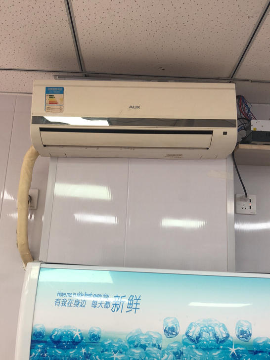 1匹奥克斯空调 没毛病 速冷 速热 店铺升...