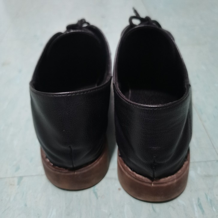 百搭小皮鞋 黑色  软底