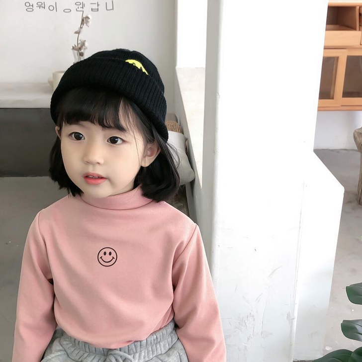 亏本清仓女童德绒打底衫秋冬童装网红宝宝半高...