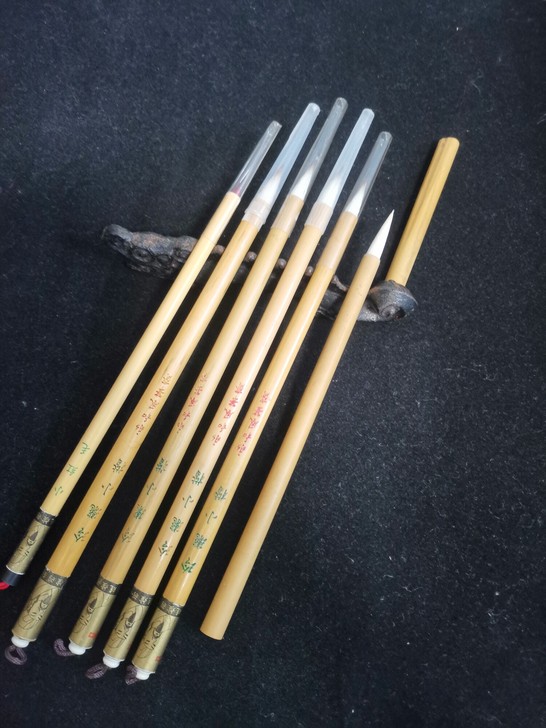 90年代善琏湖笔，永和风玲珑小楷！