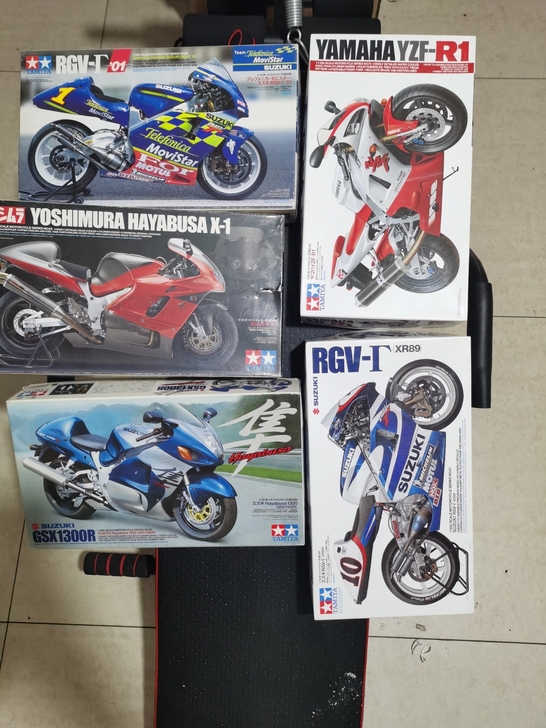 田宫 1 12 隼，铃木 雅马哈 五台 摩...
