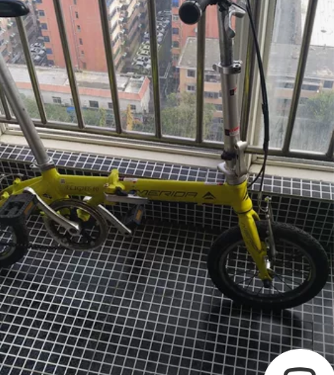 美利达14寸flight-10折叠自行车铝...