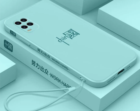 小米10青春版手机壳防摔直边MI10青春版...