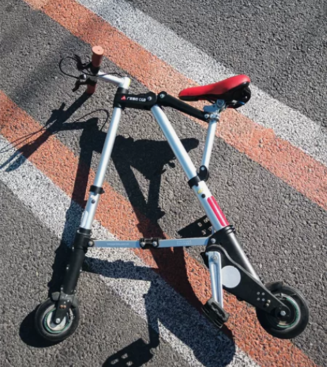 abike铝架子折叠行车，可以上公交和地铁...