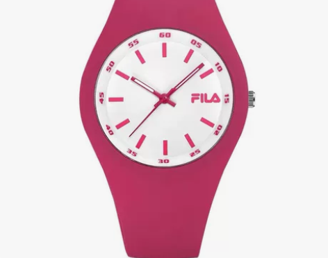 ?{专属}FILA斐乐手表男女情侣学生硅胶...
