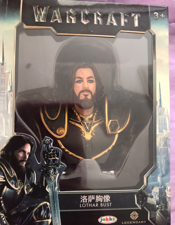 魔兽世界 魔兽WOW 洛萨胸像全新未拆封