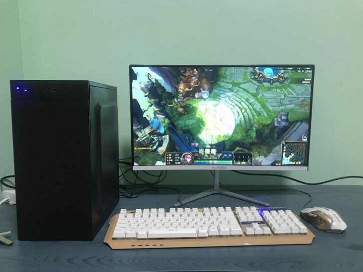 599包邮台式电脑显示器一套LOL吃鸡i5...