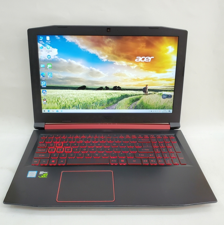 40万跑分 宏基暗影骑士3 红色键盘灯 高...