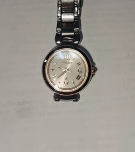 西铁城EC1034-59w光动能电波女表，...