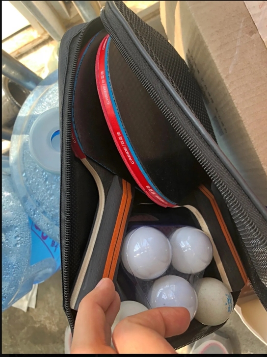 欧雷德乒乓球拍四星一对37元级双拍2只装横...