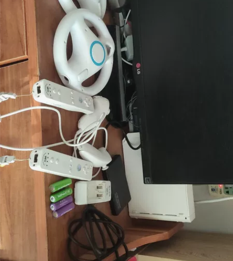 wii大全套320g白色原厂任天堂wii双...
