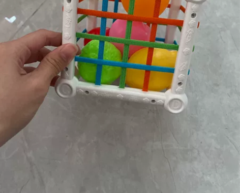 彩虹塞塞乐早教益智抓握0-3岁形状颜色认知...