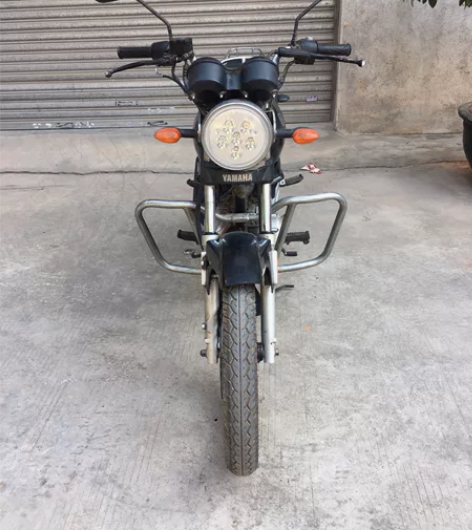 买了小车后摩托车就很少开.雅马哈天剑车况非...