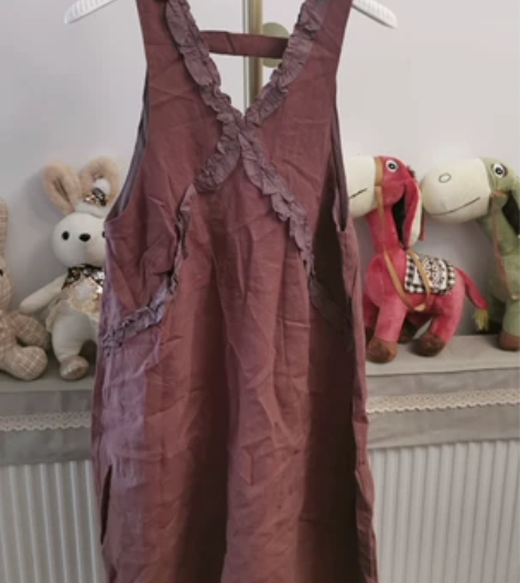 大品150码背带裙,棉麻 感兴趣的话点“我...